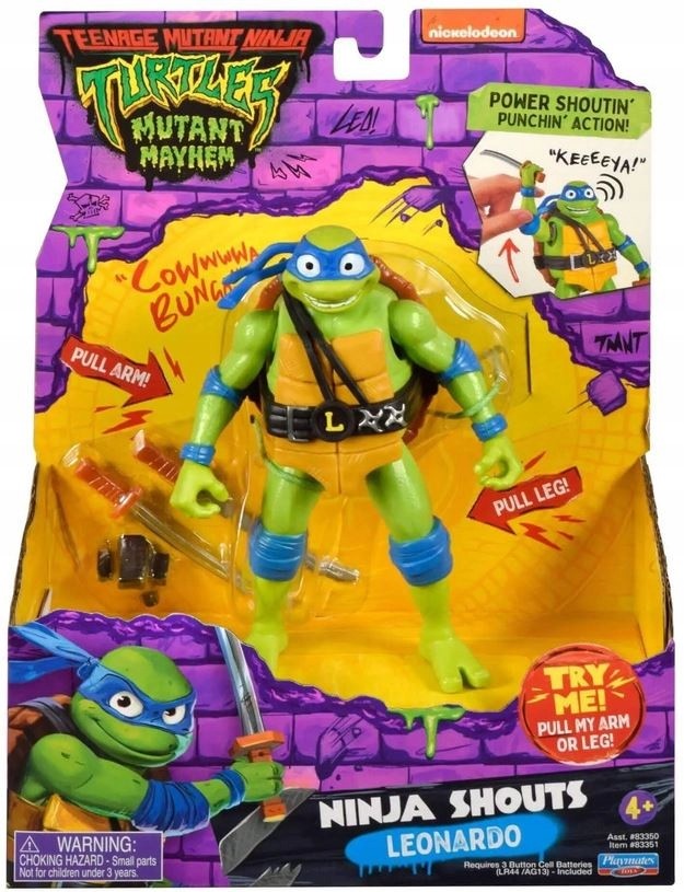 Figúrka Teenage Mutant Ninja Turtles Leonardo 14 cm